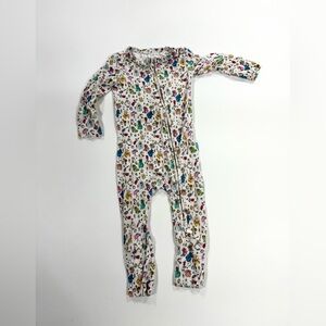 Posh Peanut Disney Princess Convertible Onesie – Size 6–9M